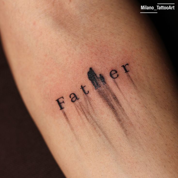 Demo tattoo: Father - scan with InkStory to hear audio